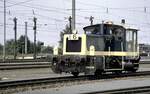 br-333-kof-iii/815259/333-001-6-nummerngirl-nr6-bei-der 333 001-6 'Nummerngirl' Nr.6 bei der Jubiläumsparade 150 Jahre Deutsche Eisenbahn in Nürnberg am 14.09.1985.