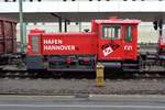 br-335-kof-iii/558618/ex-335-231-f-21-der-hannover Ex 335 231, F-21 der Hannover Hafenbahn steht am 10 April 2017 in Hannover Hbf.