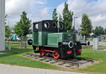   Die Denkmallok Deutz OMZ 117 R vom Eisenbahner Sportverein Deggendorf e.
