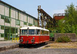   Ex VT 50 der HKB - Hersfelder Kreisbahn am 05.06.2011 im LWL-Industriemuseum Henrichshütte in Hattingen.
