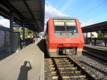 611 023 als Ire 3217 nach Ulm abfahrbereit in Donaueschingen.