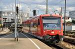 650 119 in Ulm am 30.07.2022. Diese Züge werden auf der elektrifizierten Strecke Ulm - Biberach eingesetzt!