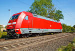   Die 101 091-7 (91 80 6101 091-7 D-DB) der DB Fernverkehr fährt am 18.08.2018 als Lz durch Bonn UN Campus in Richtung Bonn Hbf.
