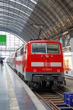 
Die 111 209-3 (91 80 6111 209-3 D-DB) der DB Regio Hessen hat am 24.03.2015, mit dem RB 60  Main-Neckar-Bahn  (Mannheim Hbf - Darmstadt Hbf - Frankfurt Hbf), den Zielbahnhof Frankfurt Hauptbahnhof erreicht. 

Die Lok wurde 1983 von Henschel in Kassel unter der Fabriknummer 32556 gebaut, der elektrische Teil wurde von AEG geliefert.