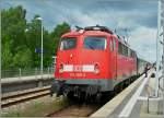 Die DB 115 293-3 ist mir dem CNL/EN in Binz eingetroffen. 
Endstation.
26. Mai 2006