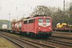 KLV mit 140 139 durchfahrt am 13 April 2000 Köln West.