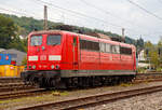 Die DB 151 140-1 (91 80 6151 140-1 D-DB) ist am 24.09.2017 in Kreuztal in der Abstellgruppe abgestellt.