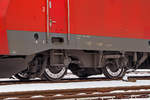   Detailbild von einem Drehgestell einer BR 152 (Siemens ES 64 F) hier von der 152 041-0 (91 80 6152 041-0 D-DB) der DB Cargo Deutschland AG welche am 28.01.2017 in Kreuztal abgestellt war (Ausschnitt
