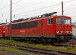 br-155-ex-dr-250/204367/die-155-081-03der-db-schenker-rail Die 155 081-03der DB Schenker Rail Deutschland AG abgestellt am 24.06.2012 in Kreuztal (Kreis Siegen).