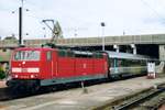 BR 181.2/648452/am-20-mai-2004-verlaesst-181 Am 20 Mai 2004 verlässt 181 210 mit ein CoRailzug nach Saarbrücken Metz-Ville.