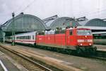 BR 181.2/648453/luxembourg-in-karlsruhe-hbf-db-181 LUXEMBOURG in Karlsruhe Hbf: DB 181 212 zieht ein EC aus Karlsruhe Hbf aus am 30 September  2005.
