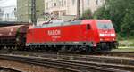 br-1852-traxx-f140-ac2/794885/185-265-6-von-railion-mit-gueterzug 185 265-6 von Railion mit Güterzug in Ulm am 02.06.2007.