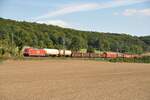 br-1852-traxx-f140-ac2/813634/185-297-9-mit-gemischtem-gueterzug-bei 185 297-9 mit gemischtem Güterzug bei Amstetten am 20.09.2012.