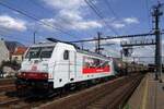 br-186-traxx-f140-ms/865503/db-cargo-belgium-186-237-durchfahrt DB cargo Belgium 186 237 durchfahrt am 14 Juli 2022 leise Antwerpen-Berchem. 