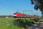 br-189-siemens-es64f4/662983/stahlzug-mit-189-074-durchfahrt-am Stahlzug mit 189 074 durchfahrt am 28 Juni 2019 Oisterwijk.