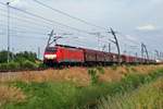 br-189-siemens-es64f4/700961/stahlzug-mit-189-073-durchfahrt-am Stahlzug mit 189 073 durchfahrt am 3 Juni 2020 Valburg CUP.