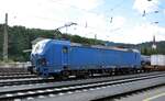 br-192-siemens-smartron-2/783556/91-80-6-192-012-3-d-rail 91 80 6 192 012-3 D-RAIL Siemens Smartron mit einem Containerzug in Kufstein einfahrend am 12.08.2022.