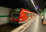   Ein Teil der Münchener S-Bahn verläuft auf der S-Bahn-Stammstrecke unter der Münchner Innenstadt....
