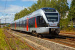 br-427-stadler-flirt-3-teilig-2/707093/der-et-23-2108-finnentrop-94 
Der ET 23 2108 'Finnentrop' (94 80 0427 107-8 D-ABRN / 94 80 0827 107-4 D-ABRN / 94 80 0427 607-7 D-ABRN), ex ET 23008, ein 3-teiliger Stadler Flirt der Abellio Rail NRW fährt am 24.07.2020 als RE 16 'Ruhr-Sieg-Express' (Essen - Hagen - Siegen), von Kreuztal weiter in Richtung Siegen. 