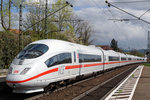 DB: Nicht mehr all zu lange Zeit werden die ICE das historische Bahnhofsgebude Haltingen passieren.