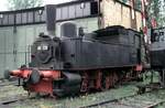 89 339 in Darmstadt Kranichstein im Mai 1994. Die Lok wurde 1901 als Nr.947 von der Maschinenfabrik Esslingen gebaut; sie wurde 1925 in 89 339 umbenannt. 1928 wurde die Lok an die Portland-Zementwerke Heidelberg AG, Werk Leimen als Lok Nr.3, später Nr.1 verkauft. 1975 kam die Lok zum Eisenbahnmuseum.