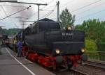 Am 21.08.2011 geht es um kurz nach 8 Uhr in Betzdorf los mit der 52 8134-0  auf die Vier-Fle-Fahrt (Sieg, Dill, Lahn und Rhein), wir fahren mit.