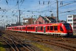 rb-25-oberbergische-bahn/721477/nachschuss-auf-den-aus-dem-hbf Nachschuss auf den aus dem Hbf Köln ausfahrenden RB 25 'Oberbergische Bahn' (Meinerzhagen - Köln-Hansaring) am 11.04.2016. Die Garnitur der der DB Regio (VAREO) bestand hier, aus einem zweiteiligen Alstom Coradia LINT 54 (622 014), gekuppelt mit einem dreiteiligen Alstom Coradia LINT 81 (620 012 hier am Schluss).