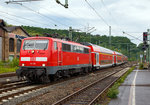 re-9-rhein-sieg-express/500051/einfahrt-der-111-115-2-91-80 
Einfahrt der 111 115-2 (91 80 6111 115-2 D-DB) der DB Regio NRW mit RE 9  'rsx / Rhein-Sieg-Express' (Aachen-Köln-Siegen), in den Bahnhof Betzdorf/Sieg. 

Einen lieben Gruß an den netten Lokführer zurück. 