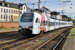 DB Regio SdWest 429 121 verlsst Trier am 28 April 2018.