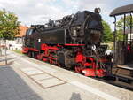 hsb-harzer-schmalspurbahnen/753419/99-7247-2-in-werningerode-am-27072019 99 7247-2 in Werningerode am 27.07.2019.