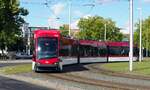 braunschweig/822284/strassenbahn--stadtverkehr-braunschweig-gt-8 Straßenbahn / Stadtverkehr; Braunschweig; GT 8 S Nr.1453 von Solaris Baujahr 2014 in Braunschweig am 02.10.2016.