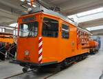 muenchen-mvg/825673/strassenbahn--stadtverkehr-muenchen Straßenbahn / Stadtverkehr; München;      Turmwagen TU 1-8 Nr.2946 von MAN Baujahr 1926 im MVG Museum München am 09.11.2014.