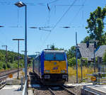 kbs-445-dillstrecke/617521/nachschuss-auf-die-146-520-2-91 
Nachschuß auf die 146 520-2 (91 80 6146 520-2 D-WRSCH) der WRS Deutschland GmbH, ex Connex 146 520-2, die am 01.07.2018 von der Re 421 373-2 durch Rudersdorf in Richtung Gießen gezogen wird.

Die TRAXX P160 AC2 wurde 2005 von Bombardier in Kassel unter der Fabriknummer 34025 gebaut und an die Connex Regiobahn GmbH geliefert. Nach einigen Stationen wurde sie 2016 an die Macquarie European Rail verkauft, seit Mai 2018 ist sie an die WRS Deutschland GmbH in Ettlingen vermietet.
