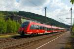   Bis Mitte August 2014 ist für den RE 9 (rsx - Rhein-Sieg-Express) Aachen- Köln - Siegen in Niederschelden Endstation, der Grund dafür ist der Weiterbau der Hüttentalstraße