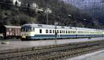 kbs-750-filstalbahn-stuttgart-ulm/804389/427-in-geislingen-steige-am-13031982 427 in Geislingen Steige am 13.03.1982.