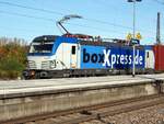 kbs-980-bayerische-maximiliansbahn-ulm-augsburg-muenchen/813477/193-537-von-vetron-boxxpress-in 193 537 von Vetron boxXpress in Günzburg am 25.10.2020.