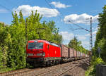 Die DB 193 346-4 (91 80 6193 346-4 D-DB) fhrt am 30.05.2020 mit einem KLV-Zug durch Bonn-Gronau in Richtung Norden (Kln).