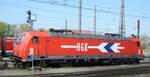HGK Hafen und Guterverkehr Koln/815795/hgk-185-604-6-91-80-6185 HGK 185 604-6 (91 80 6185 604- D-RHC) in Ulm am 20.0.2016.