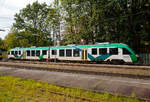 hlb-hessische-landesbahn-2/760992/noch-in-der-farbgebung-der-vectus Noch in der Farbgebung der vectus Verkehrgesellschaft....
Der VT 252 (95 80 0648 152-6 D-HEB / 95 80 0648 652-5 D-HEB) ein Alstom Coradia LINT 41 der HLB (Hessische Landesbahn), ex Vectus VT 252, ist am 12.09.2015 im Bahnhof Westerburg abgestellt.

Der Alstom Coradia LINT 41 wurde 2004 von Alstom (vormals Linke-Hofmann-Busch GmbH (LHB)) in Salzgitter unter der Fabriknummer 1188-002 gebaut und an die vetus geliefert.
