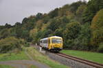 hlb-hessische-landesbahn-2/765177/der-629-072-ist-am-mittag Der 629 072 ist am Mittag des 07. Oktober 2019 als RB 90 nach Westerburg unterwegs und erreicht dabei in Kürze Niederzeuzheim. 