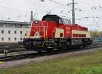 hzl-hohenzollerische-landesbahn-ag/466282/hzl-v-180-gravita-15-l HZL: V 180 Gravita 15 L BB in Singen am 20. November 2015.
Foto: Walter Ruetsch