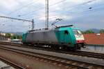 itl-eisenbahngesellschaft-mbh/783254/alpha-trainsitl-186-128-durchfahrt-solo Alpha Trains/ITL 186 128 durchfahrt solo Deçin hl.n. am 20 Juni 2022.