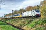 macquarie-european-rail-ex-cbrail-srl/639024/macquarie-186-238-in-ns-dienst-durchfahrt Macquarie 186 238 in NS-Dienst durchfahrt Tilburg Oude Warande am 23 November 2018. 
