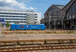Die an die LEG - Leipziger Eisenbahnverkehrsgesellschaft mbH vermietete Siemens Smartron 192 013-1 (91 80 6192 013-1 D-NRAIL) der northrail GmbH (Hamburg), fährt am 11.06.