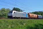 railpool/558922/getreidezug-mit-lte-186-426-passiert Getreidezug mit LTE 186 426 passiert Tilburg Oude Warande am 26 Mai 2017.