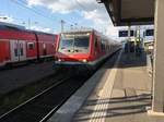 Am 05.05.17 fährt der IRE aus Tübingen in Stuttgart ein um nach einer Pause  & Wende wieder zurück nach Tübingen zu fahren.