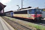 BB 25500/695005/sncf-25606-steht-am-7-juni SNCF 25606 steht am 7 Juni 2015 in Strasbourg-Ville.