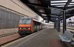 . Die Sybic BB 26153 erreicht am 27.02.2015 mit dem EXP 296 Mulhouse - Luxembourg den Bahnhof von Luxemburg. (Jeanny)

Dieser Zug ist der klgliche Rest vom frheren EC Jean Monnet und von dem einstigen Prestige Zug TEE Edelweiss.