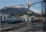 Leider kein besonders schönes Bild, aber eine Möglichkeit die beiden SSIF De 4/4 (?) im Betriebsbahnhof von Domodossla zu zeigen..
7. Okt. 2016
