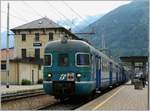 Ein FS Ale 803 wartet in Tirano auf die Abfahrt nach Sondrio. Leider sind die formschönen Triebzüge inzwischen nicht mehr in Betrieb.
9. Mai 2010